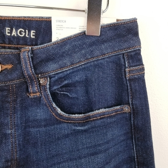 American Eagle Tomgirl Jeans NWT - Picture 9 of 16
